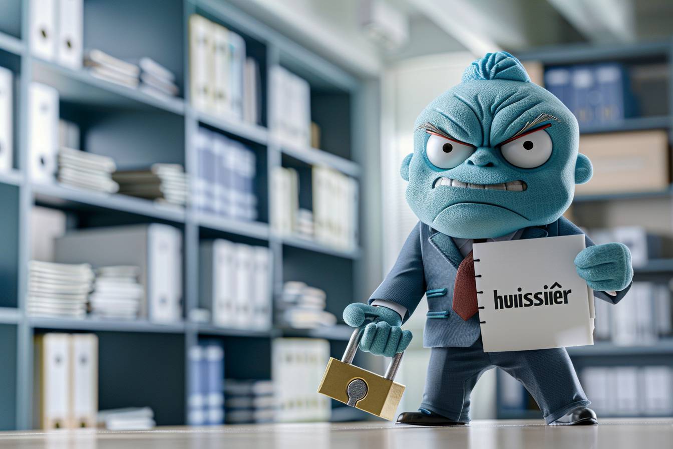 L’huissier peut il bloquer mes comptes bancaires pour une dette privée